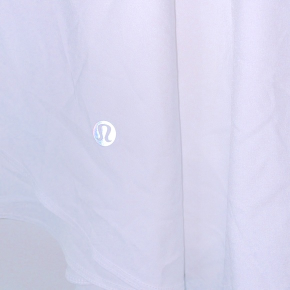 NWT Lululemon Court Rival High Rise Skirt Long White Size 2 - Picture 3 of 12